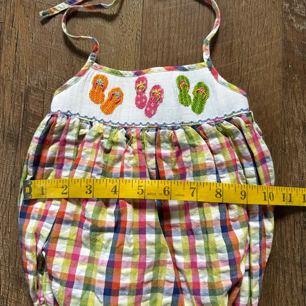Baby Petite Palace Plaid Bodysuit 6 Months Multi-color